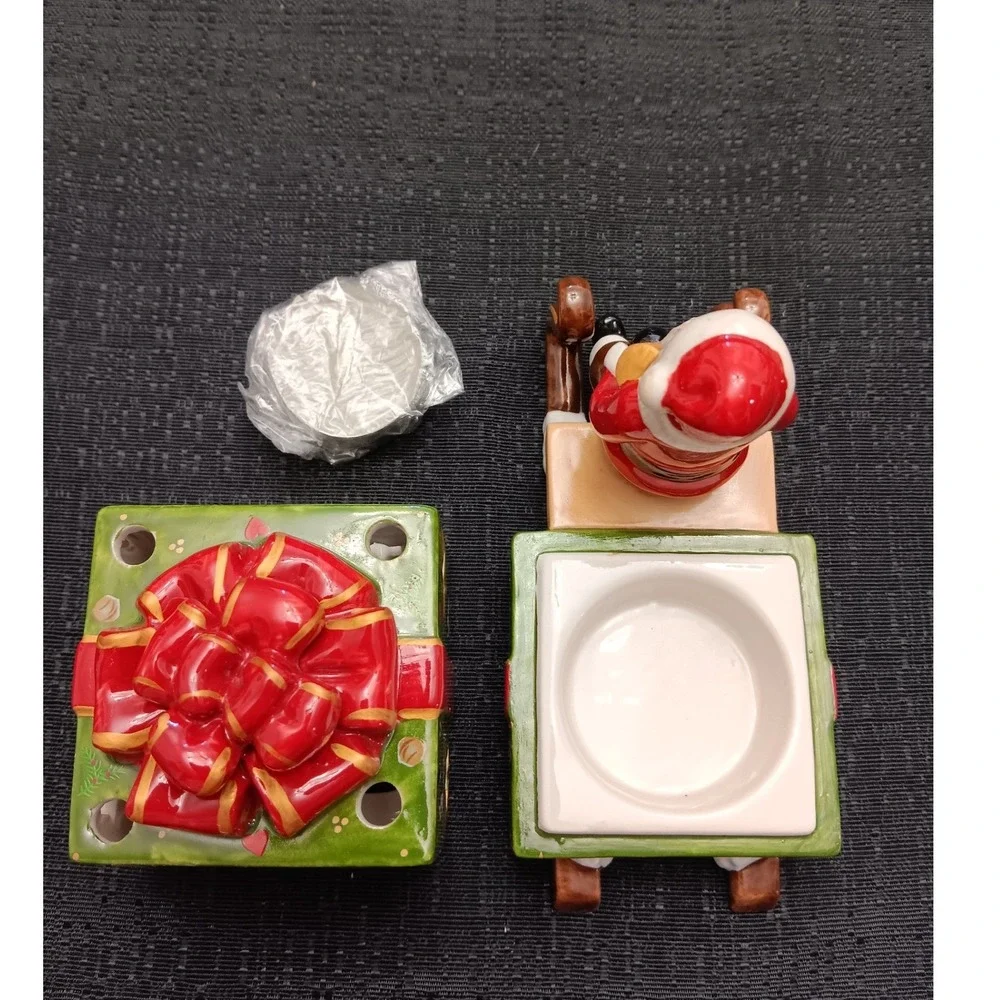 Villeroy & Boch Christmas Light Santa on Sleigh Tea Light Holder 14-8372-3980